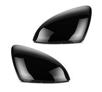 Retrovisor Coche Cubierta Para VW Para Golf 7 MK7 MK7.5 2013-2018 1 Par Cubiertas De Espejo Retrovisor Lateral Coche Tapas Carcasa Accesorios Piezas Automóviles Molduras Espejo(Black Pair)