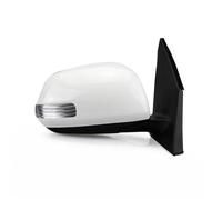 Retrovisor Completo Conjunto Completo De Espejos Retrovisores Para Coche Para Toyota Para RAV4 Para RAV 4 2010-2013 7,9 Pines Espejo Retrovisor Conjunto Espejo Exterior(Blanco,9 pines a la derecha)