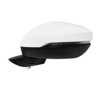 Retrovisor Completo Para Civic 2022-2023 Conjunto De Espejo Retrovisor Punto Ciego Calefacción Eléctrica Plegable Ajuste De Señal De Giro(White 8Wire LH)