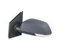 Retrovisor Completo para VW para Polo para MK4 9N para Hatchback 2005-2009 Cable Manual Espejo retrovisor Lateral Izquierdo imprimado Retrovisor Exterior Coche