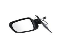 Retrovisor Completo para VW para Polo para Mk4 para Hatchback 2005-09 Cable Manual para Espejo retrovisor Exterior Derecho Negro Retrovisor Exterior Coche