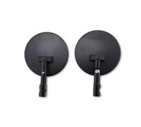 Retrovisor contrapeso de manillar highsider smart superbike-negro para moto