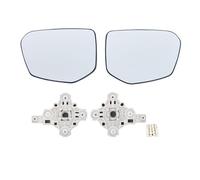 Retrovisor Cristal Retrovisor Para Civic 2016-2020, Soporte Plástico Lente Cristal Espejo Retrovisor Lateral Calefactable Izquierdo Y Derecho(LH RH bracket)