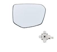 Retrovisor Cristal Retrovisor Para Civic 2016-2020, Soporte Plástico Lente Cristal Espejo Retrovisor Lateral Calefactable Izquierdo Y Derecho(RH and bracket)