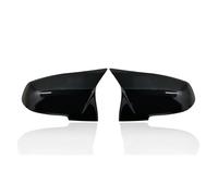 Retrovisor Cubierta Para Serie 1, 2, 3 Y 4 F20 F30 F31 F32 F34 F36 E84 2014-2019 Par Tapas Cubiertas Espejos Retrovisores Laterales(Bright black)