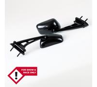 Retrovisor de carenado highsider smart race-negro para moto repuestos accesorios