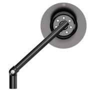 Retrovisor de manillar highsider pro conero largo-negro-1 pza para moto