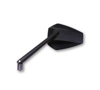 Retrovisor de manillar highsider smart surface-negro para moto repuestos