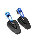 Retrovisor de moto Universal 1 Juego 7/8 "22 Mm Motocicleta Motocicleta Aluminio Vista Trasera Manija Barra Extremo 360 grados Espejos Retrovisores Laterales(3)