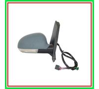 Retrovisor Derecha Eléctrico-Térmico-Con Primer-Con Luz Vw Golf Plus- (Año 20