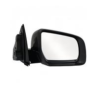 Retrovisor derecho Conjunto espejo retrovisor lateral puerta coche para camioneta Para Ford Para Ranger T6 PX 2012-2015 Retrovisor completo(Left Black)