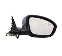 Retrovisor dx para Talisman 2015- Electr. Abb. Luces Memo 17 Perno Glossy Black