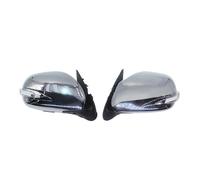 Retrovisor Eléctrico Retrovisor Izquierdo Para Toyota Para Hiace 200 2005-2010 2011 2012 2013 2014 2015 Reflector Eléctrico Espejo Retrovisor Lateral Exterior Con Luz LED(Cromo)