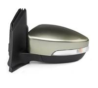 Retrovisor Espejo Completo Para Ford Para Kuga 2013 2014 2015-2020 Conjunto de espejo retrovisor plegable eléctrico con calefacción 8 cables Side View Mirror(1pcs amber gold L)