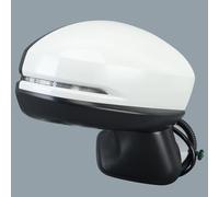 Retrovisor Espejo Completo Para JAZZ 2015-2019 MK4 gf gk, lámpara de ala puerta coche, conjunto lente espejo retrovisor plegable manual Side View Mirror(7PINS right)