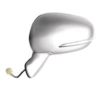 Retrovisor Espejo Completo Para Suzuki S-Cross/SX4 S-Cross 2014-2015 Espejo retrovisor lateral automático de 6/8 pines Side View Mirror(6pin Left Silver K)