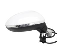 Retrovisor Espejo Completo Para VW Para Passat B8 2017 2018 2019 2020 Auto Lado Izquierdo Derecho Potencia Calefacción Plegable Señal Giro 6 8 9 13 Cables Conjunto Espejo Lateral(9 Wires R White N)