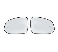 Retrovisor Espejo Para Toyota Para Highlander 2022 Espejos Retrovisores Exteriores De Cristal Con Calefacción Luz De Punto Ciego(2PCS left and right)