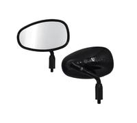 Retrovisor Espejos Laterales De Extremo Barra Ajustable, Espejo Retrovisor Motocicleta Ovalado Vintage Universal 10mm Para Prince Para GV300S