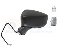 VAN WEZEL 2749805 Espejo retrovisor espejo completo convexo para ajuste elect. espejo izquierda Compatible con MAZDA 2 Hatchback DL, DJ