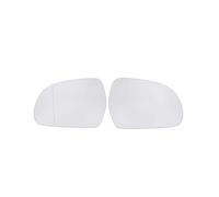 Retrovisor Exterior Ajustable Para A3 S3 8P Para A4 S4 B8 Para A4 Quattro Para A5 S5 Para A6 S6 C6 Espejo retrovisor lateral calefactable izquierdo/derecho(2pcs White)