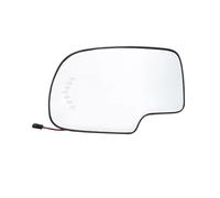 Retrovisor Exterior Ajustable Para GMC Yukon Para Suburban Para Silverado 1500 2500 3500 2003-2006 Espejo Retrovisor Lateral Puerta De Coche Placa De Señal De Giro Con Calefacción(Izquierda)