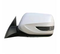 Retrovisor Exterior Conjunto Completo De Retrovisores Exteriores Para Subaru Para Forester 2011-2012, 9 Pines, LED Calefactable Conjunto Espejos Auto(Blanco,quedan 9 pines)