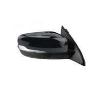Retrovisor Exterior Conjunto Completo De Retrovisores Exteriores Para Volvo XC60 XC 60 2013 2014 2015 2016 2017 2018 Conjunto Espejos Auto(Negro,12 pines a la derecha)