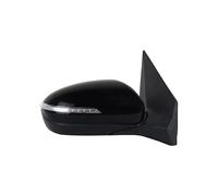 Retrovisor Exterior Conjunto De Espejo Retrovisor Para Coche Con Lente Calefactora Y Señal Giro Plegable Eléctrica Automática Para Hyundai I20 2016 2017 Espejo Retrovisor Coche(Negro,8 Wire Right)