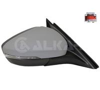 ALKAR Retrovisor Exterior Derecho Eléctrico Con Blinklicht Calentado para Ford