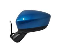 Retrovisor Exterior Espejos Retrovisores Completos Para Mazda CX5 CX-5 2012 2013 2014 2015, 8 Pines, Plegables Eléctricamente Conjunto Espejos Auto(Azul,Quedan 8 pines)