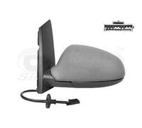 Espejo retrovisor exterior izquierda espejo completo 3749807 VAN WEZEL para OPEL