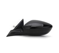 Retrovisor Exterior Para Accord 10.ª Generación 2018-2022 Espejo Retrovisor Lateral Lente Vidrio Reflectante Cubierta Plegable Manual Espejo Retrovisor(L black)