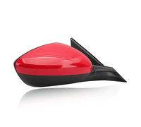 Retrovisor Exterior Para Accord 10.ª Generación 2018-2022 Espejo Retrovisor Lateral Lente Vidrio Reflectante Cubierta Plegable Manual Espejo Retrovisor(R Red)