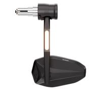 Highsider Espejo final de manillar VICTORY RIM con intermitentes LED negro