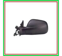 Retrovisor Izquierdo Cables-Negro-Asférico-Cromado Peugeot 307-(Año 2001-2005)