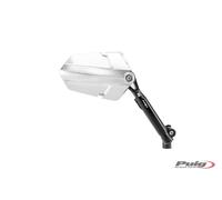 Retrovisor Izquierdo Puig Explorer Homologado Cuerpo Aluminio / Varilla Negra