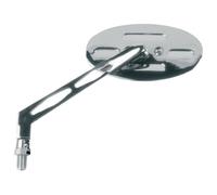 Retrovisor izquierdo universal v parts custom ovalado para moto repuestos