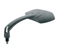 Envío gratis retrovisor izquierdo universal v parts m10 x 1.25 carbon look para