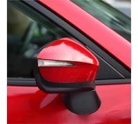 retrovisor lateral Conjunto espejo retrovisor puerta automóvil para Mazda CX-5 2015 2016 ajuste ángulo eléctrico calefacción plegable monitoreo punto ciego(RH Passion Red(8P))