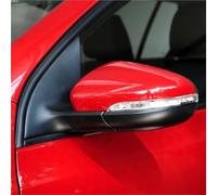 Retrovisor Lateral De Coche Completo Para VW Para Golf 6 2008-2013 Piezas De Automóvil Espejo Retrovisor Exterior Coche Montaje Vista Trasera Lateral Plegable Manual(Red-L)