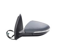 Retrovisor Lateral De Coche Completo Para VW Para Golf 6 Para MK6 2009 2010 2011 2012 2013 Conjunto Espejo Retrovisor Izquierdo Y Derecho Auto Lámpara Aignal Calentada(Only Left Primer)