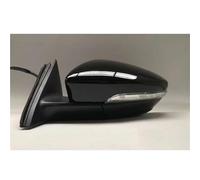 Retrovisor Lateral De Coche Completo Para VW Para Passat 2011 2012 2013 2014 2015 2016 2017 2018 Conjuntos De Espejo Retrovisor Puerta Exterior Coche 8/12PIN(12pin Left Black)