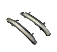 Retrovisor LED Dinámico Luz Intermitentes LED Dinámicos Espejo Retrovisor 3T0949101 3T0949102 Para Skoda Para Octavia MK2 Para Superb B6 2009-2012 2013 Intermitente Dinámicas(Dynamic Grey)