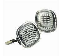 Retrovisor Luces Giro Intermitente Luz LED De Señal De Giro Para Coche 2 Uds Para SEAT Cordoba Para Ibiza Mk1 Mk2 Lámpara Lateral Dinámica Para Guardabarros(Dynamic Crystal)