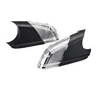 Retrovisor Luces Indicadoras de Giro Coche Retrovisor Espejo Lateral ala Espejo Girarse Señal De Encaje Utilice For Skoda Octavia MK2 A5 2004-2008 1Z0949101C 1Z0949102C Intermitente Retrovisor