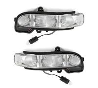 Retrovisor Luces Indicadoras de Giro Uso apto para Mercedes-Benz GE Class W211 S211 W463 W461 2038201321 2038201421 Luz de espejo retrovisor Lámpara de señal de giro Indicador lateral Intermitente Ret