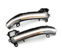 Retrovisor luces indicadoras Para BMW 1 2 3 4 Series F20 F21 F22 F30 F32 F33 E84 X1 I3 Lámpara Flash Giro Para Espejo Retrovisor Luz LED Señal Giro Dinámica Para Coche (Color : Crystal White)
