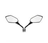 Retrovisor Manillar Final 2 Piezas/par Espejos Retrovisores Motocicleta Scooter Bicicleta Eléctrica Electromóvil Parte Trasera Convexa 8Mm 10Mm Espejo Retrovisor(8mm)