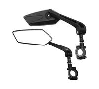 Retrovisor Manillar Final Espejos Retrovisores Ajustables para Scooter Bicicleta Carretera Ciclismo Motocicleta Accesorio Bicicleta Montaña ATV Plegables Espejo Retrovisor